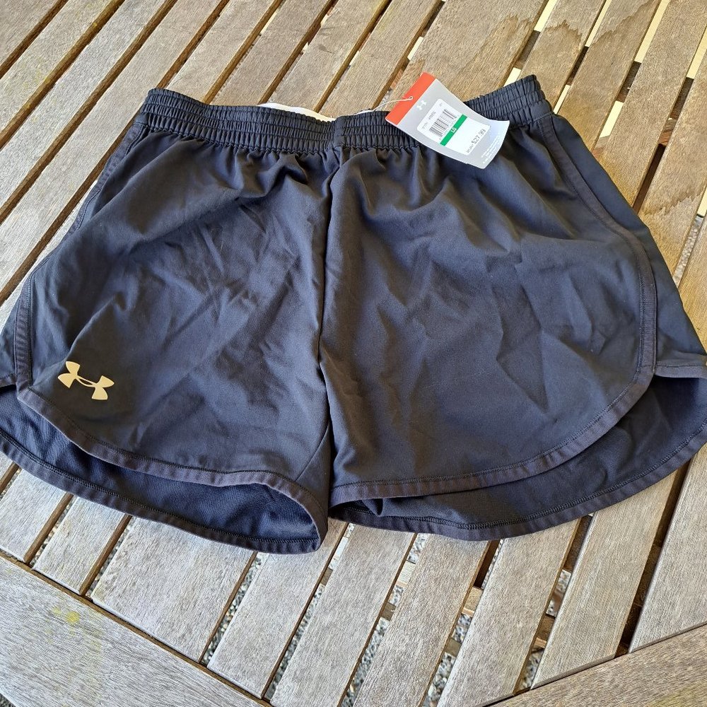 Women's black running shorts